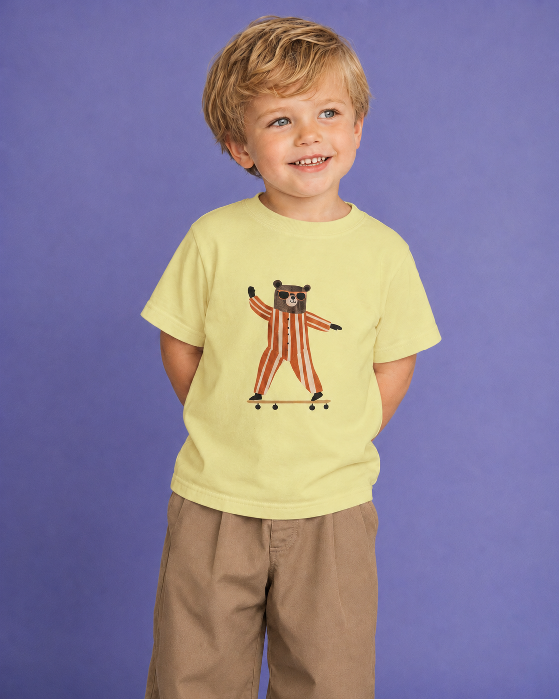 Skater Bear Tee l RABIOT