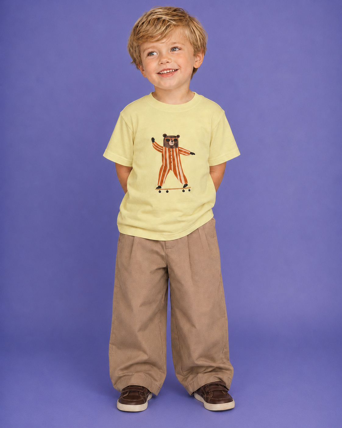 Skater Bear Tee l RABIOT