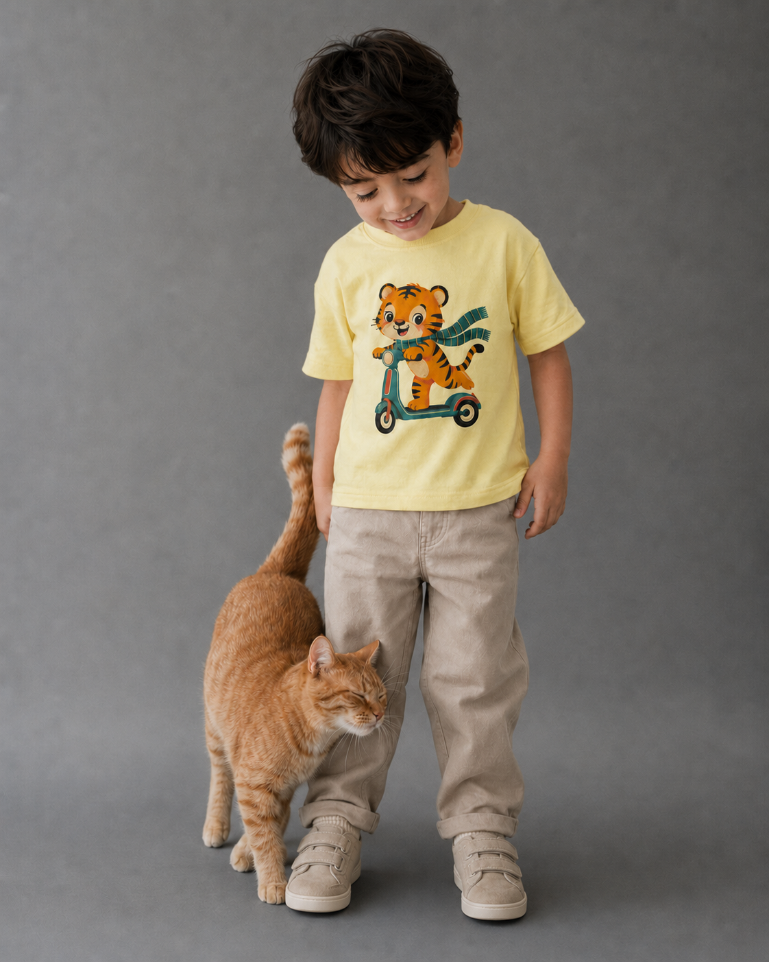 Little Rider Tiger Tee l RABIOT
